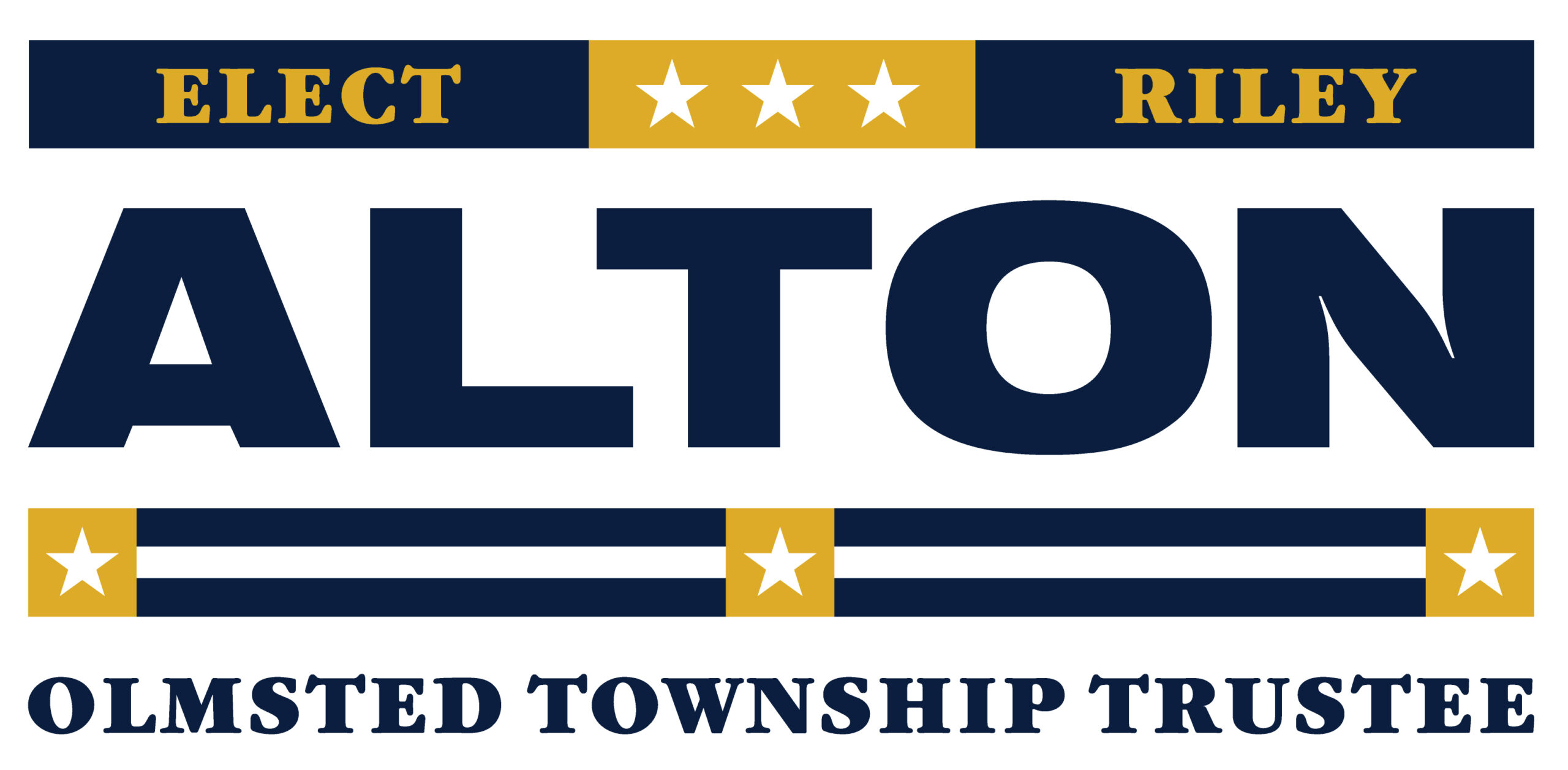 Vote Riley Armstrong Alton for Township Trustee on November 2